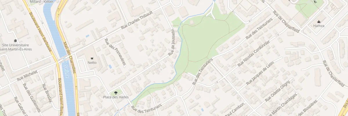Plan du 24 Rue de Jousselin à Troyes