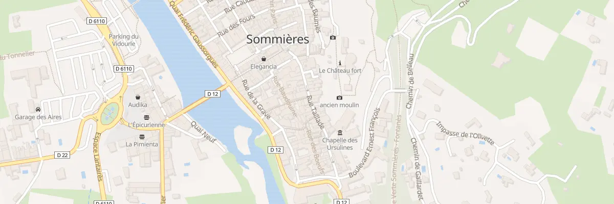 Plan du 26 Rue Taillade à Sommières