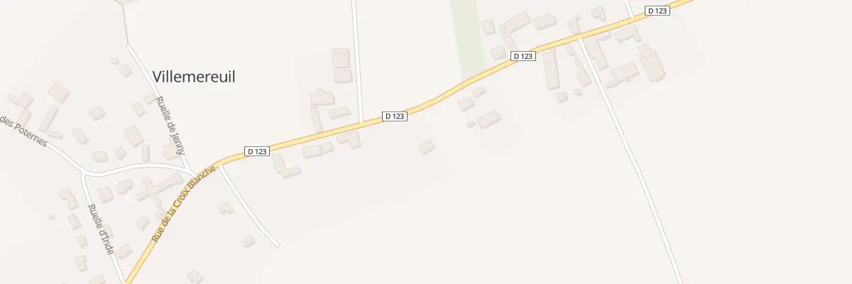 Plan du 20 Rue de la Mairie à Villemereuil