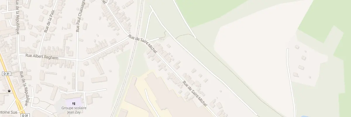 Plan du 151 Rue de Saint Michel à Hirson