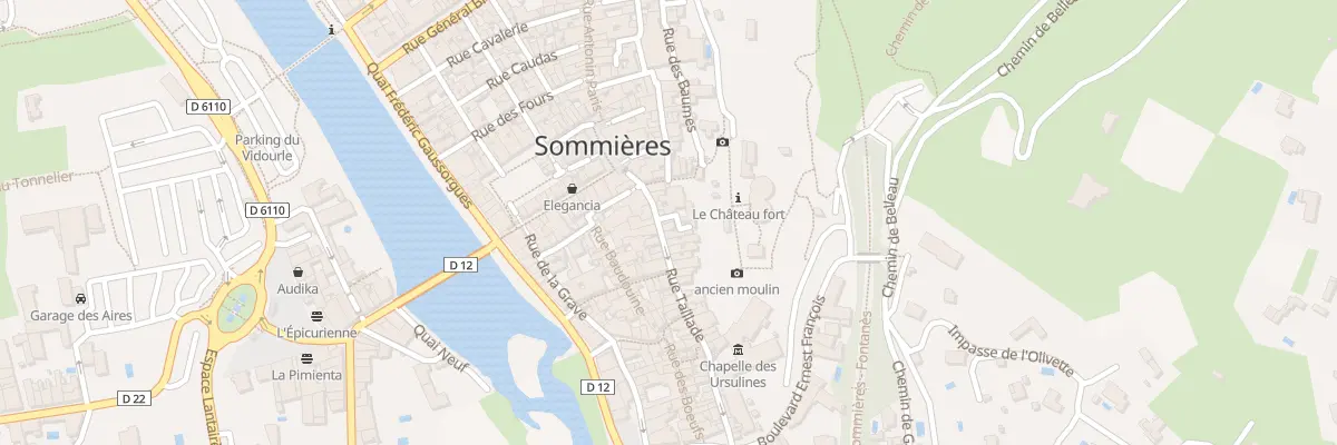 Plan du 15 Rue Taillade à Sommières
