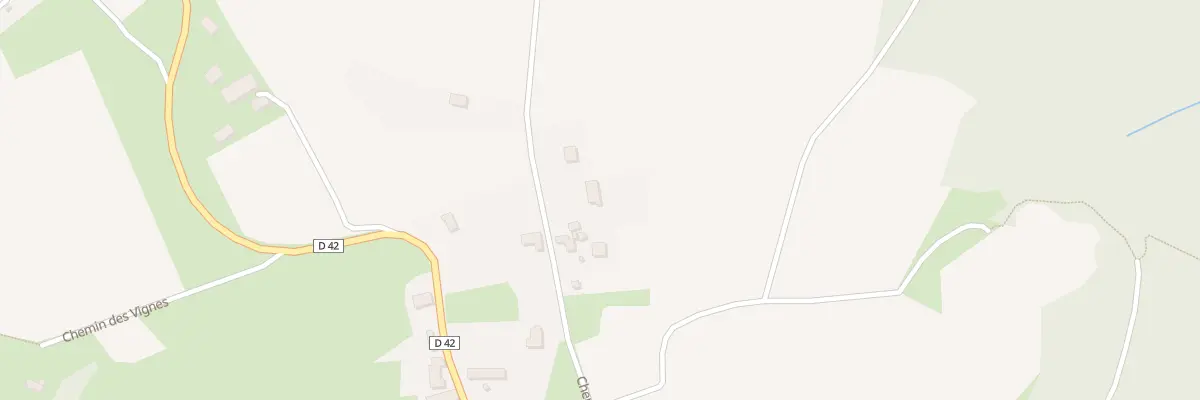Plan du 480 Che de la Roche à Beaux