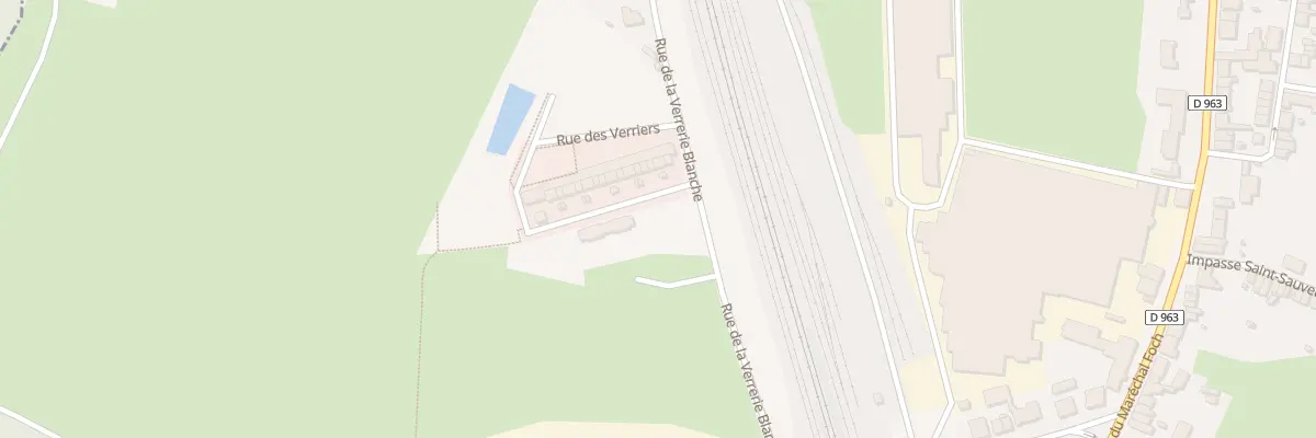 Plan du 11 Rue de la Verrerie Blanche à Anor