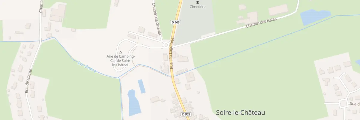 Plan du 63 Rue Leo Lagrange à Solre-le-Château
