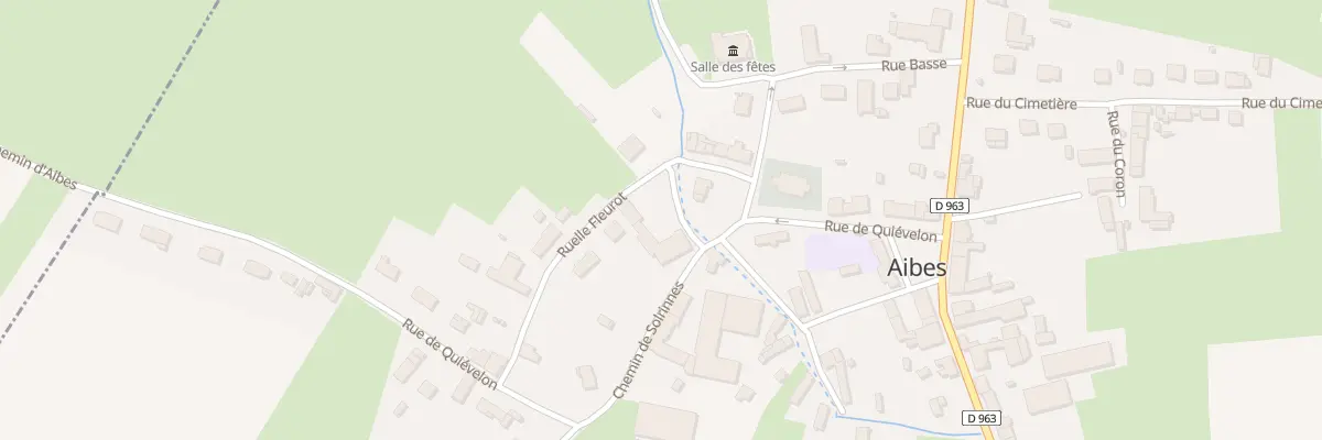 Plan du 1 Rle Fleurot à Aibes
