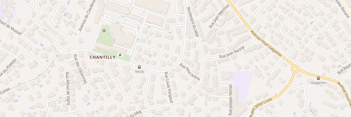Plan du 11 Rue de Vabrelongue à Alès