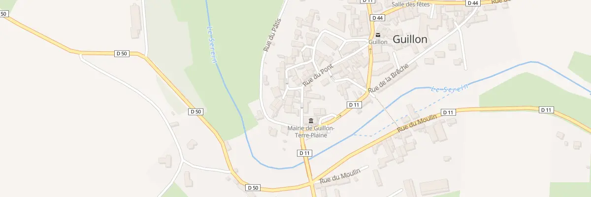 Plan du 18 Rue du Pont à Guillon-Terre-Plaine
