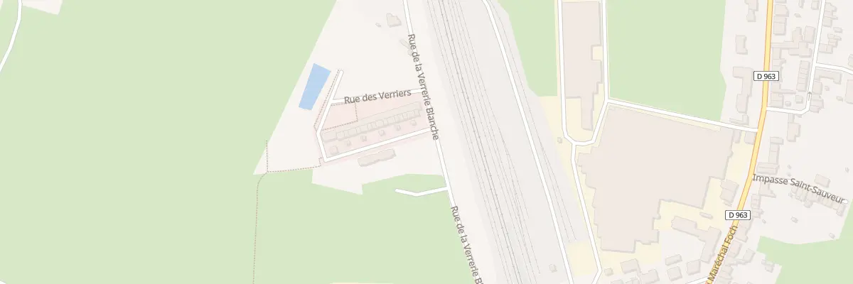 Plan du 21 Rue de la Verrerie Blanche à Anor