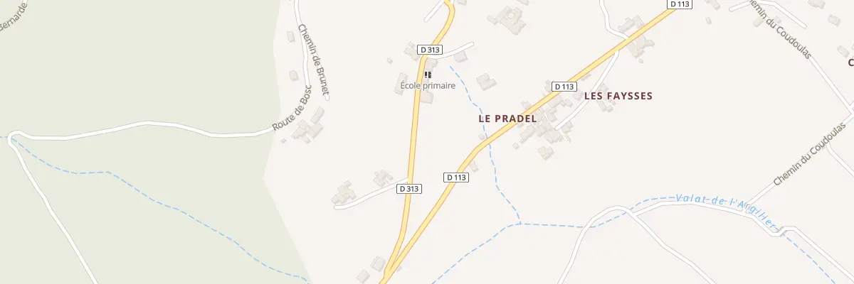 Plan du 150 Lafont à Gravières