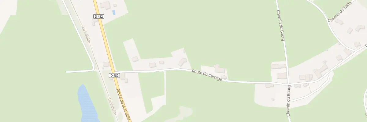 Plan du 486 Rte du Carrège à Saint-Pierre-la-Noaille