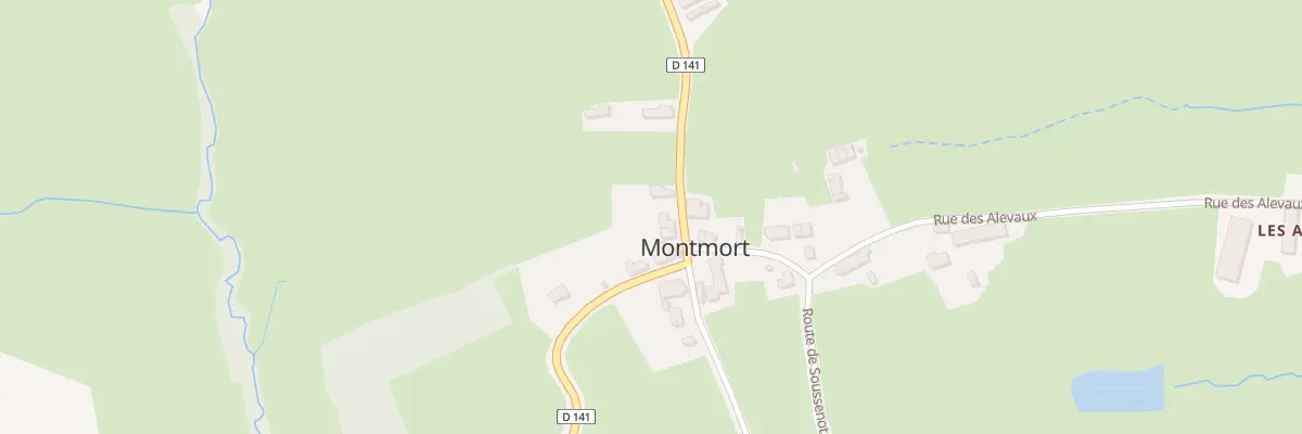 Plan du 35 Rte de Charbonnat à Montmort