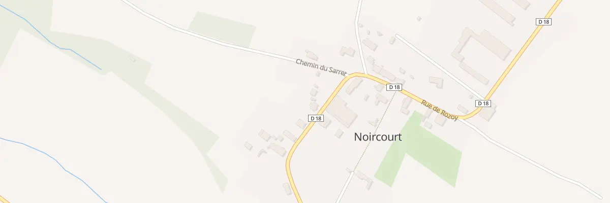 Plan du 15 Rue de Rozoy à Noircourt