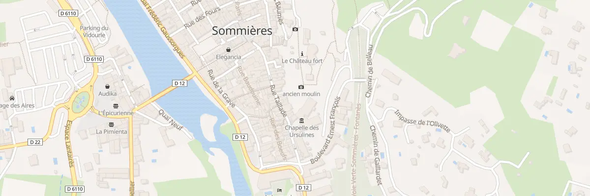 Plan du 39 Rue Taillade à Sommières