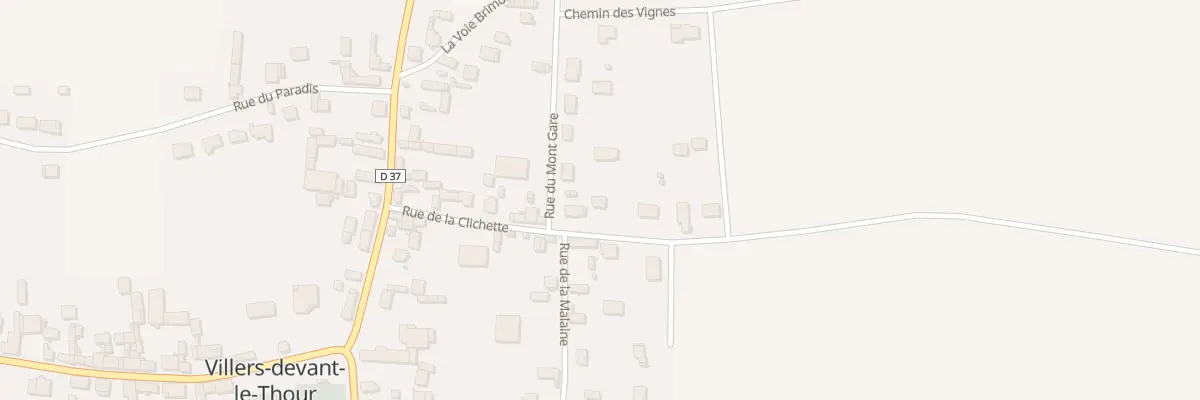 Plan du 9C Voie de Saint Germainmont à Villers-devant-le-Thour