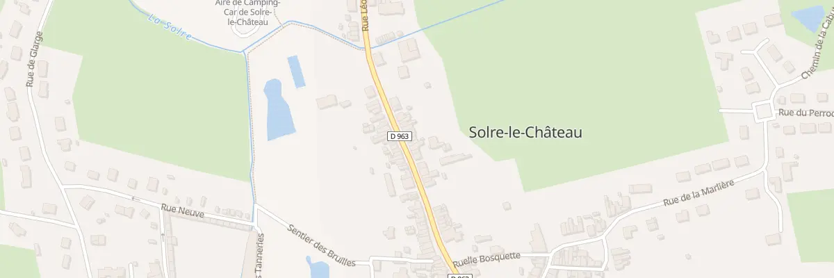 Plan du 45 Rue Leo Lagrange à Solre-le-Château
