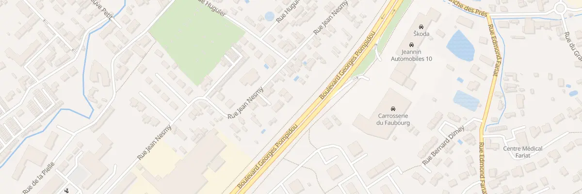 Plan du 34B Rue Jean Nesmy à Troyes