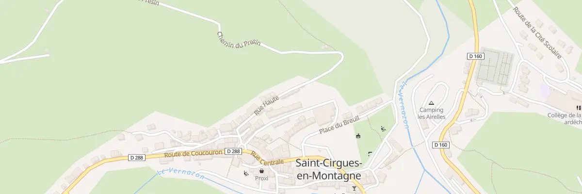 Plan du 5049 Rue Haute à Saint-Cirgues-en-Montagne
