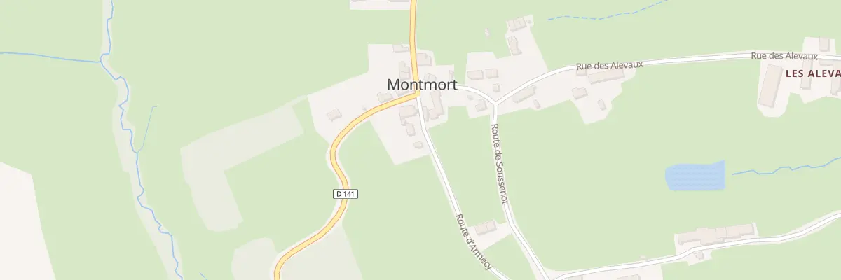 Plan du 36 Rte d’Armecy à Montmort