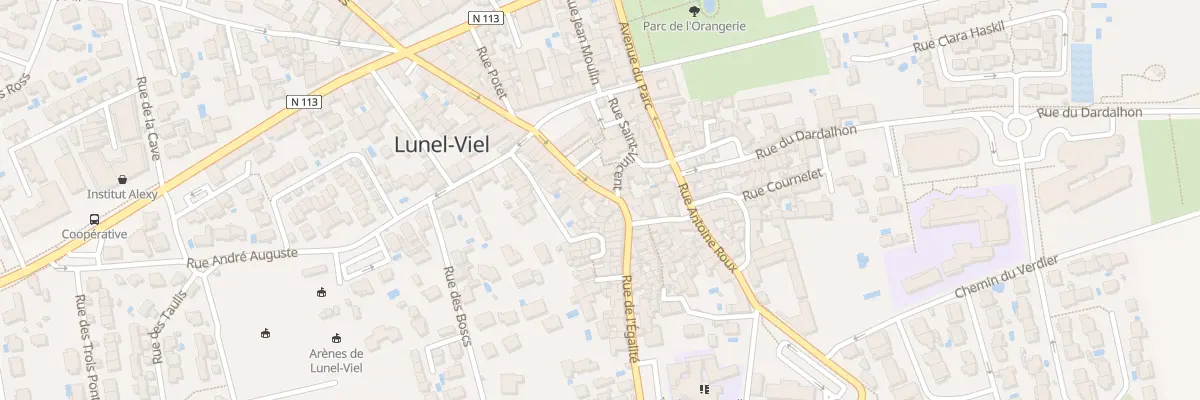 Plan du 62 Rue des Ecoles à Lunel-Viel
