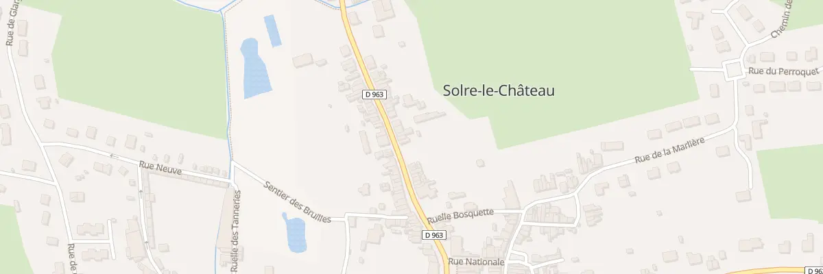 Plan du 29 Rue Leo Lagrange à Solre-le-Château