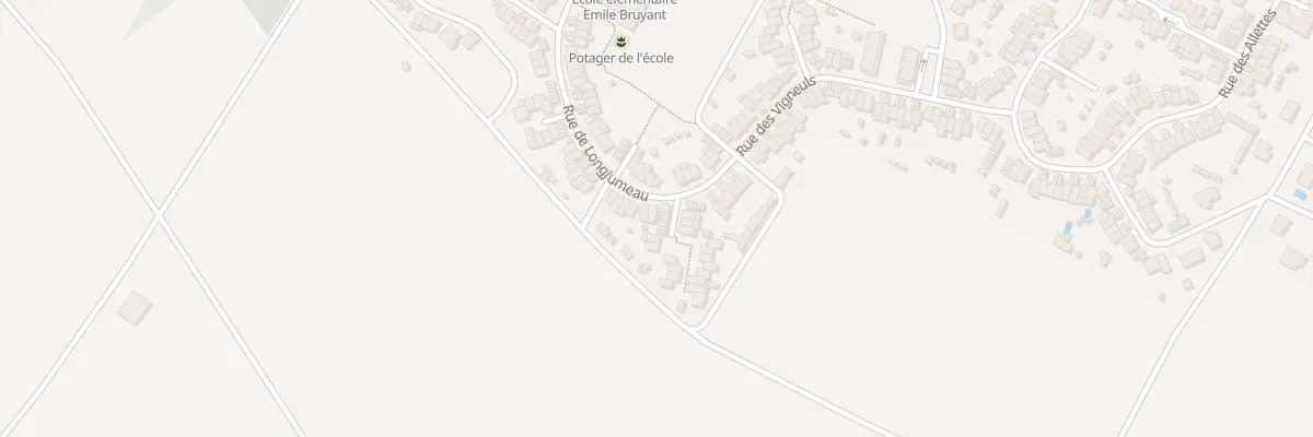 Plan du 58 Rue de Longjumeau à Taissy