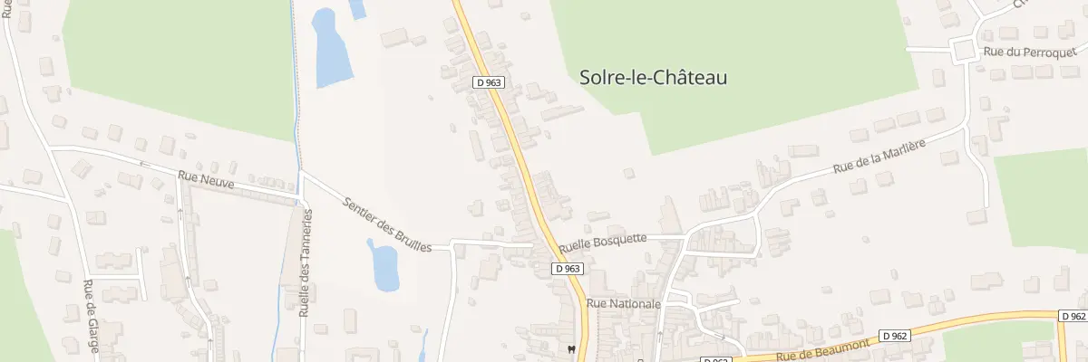 Plan du 19 Rue Leo Lagrange à Solre-le-Château
