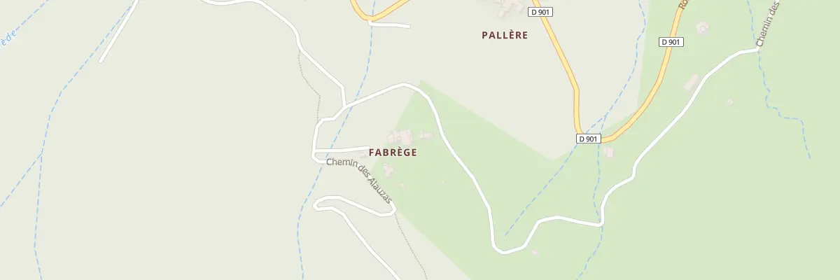 Plan du 268 Dra de Fabrèges à Gravières
