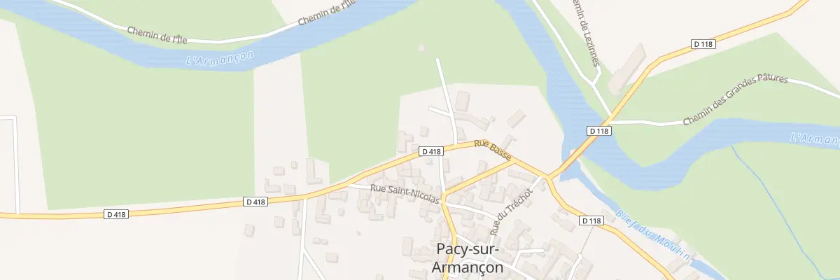 Plan du 4 Rue Basse à Pacy-sur-Armançon