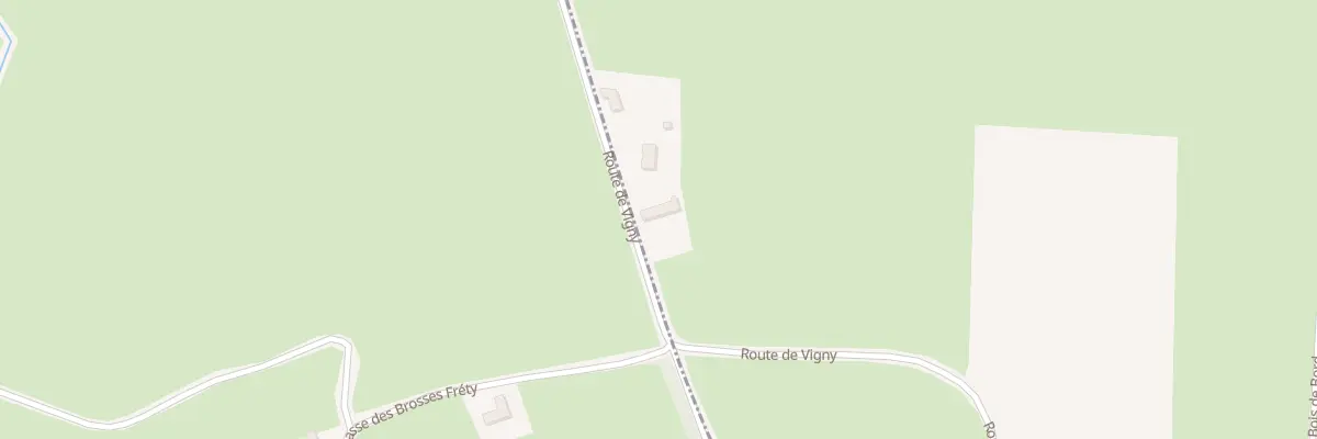 Plan du 2450 Rte de Vigny à Saint-Léger-lès-Paray