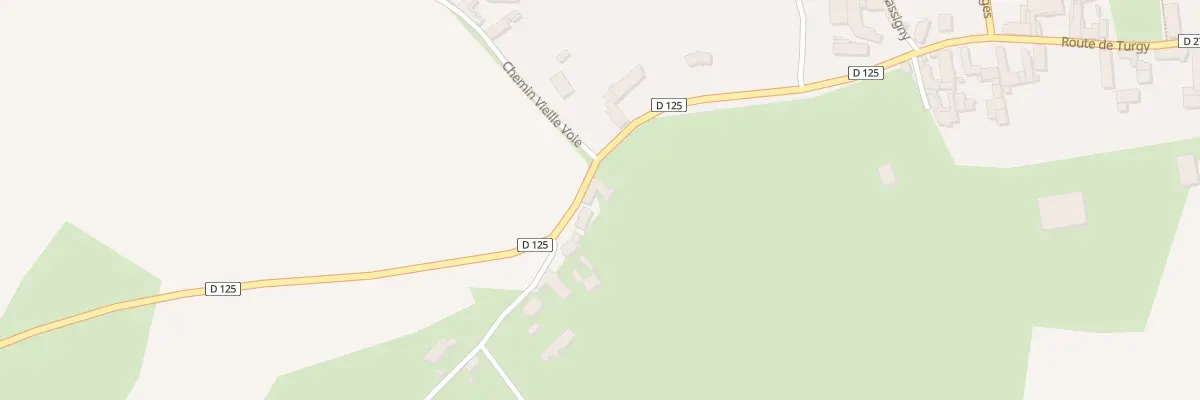 Plan du 42 Rte de Turgy à Cussangy