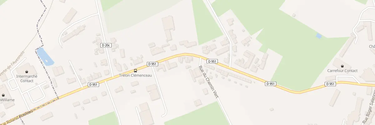 Plan du 41 Rue Georges Clémenceau à Trélon