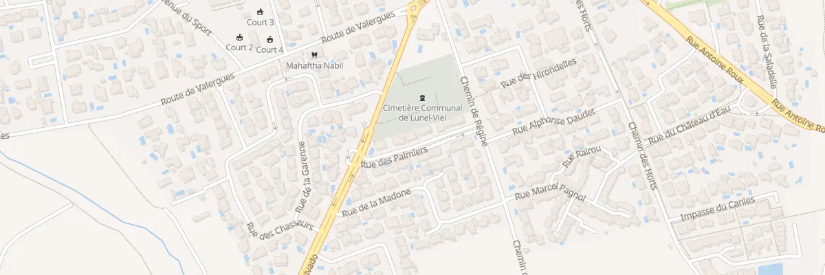 Plan du 63 Rue des Palmiers à Lunel-Viel