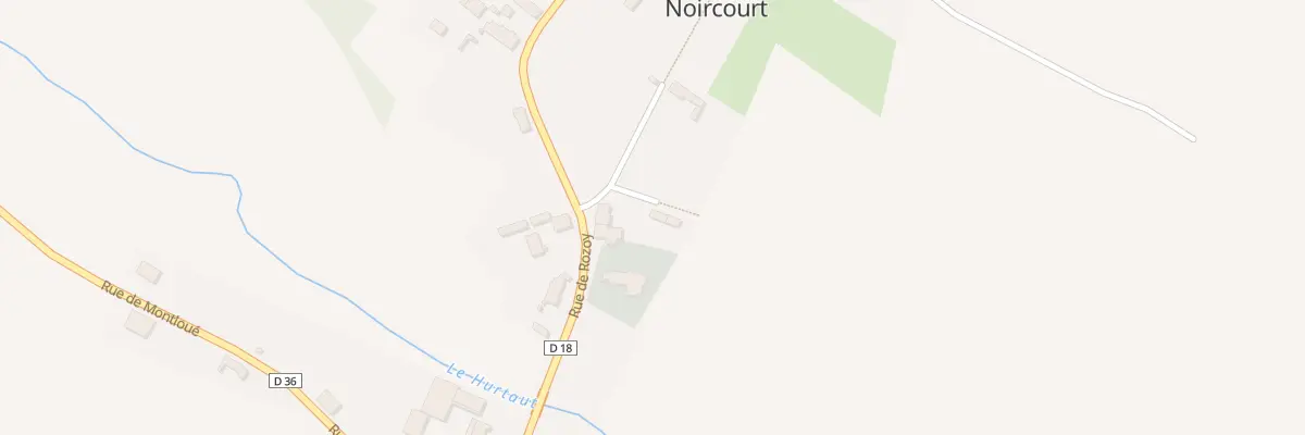 Plan du 10 Rue de Rozoy à Noircourt