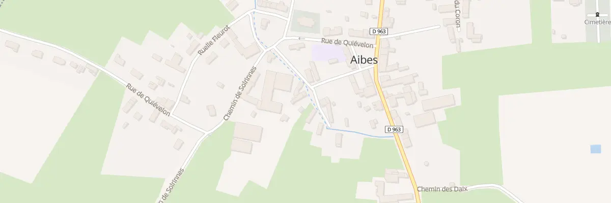 Plan du 13 Rue de la Fontaine à Aibes