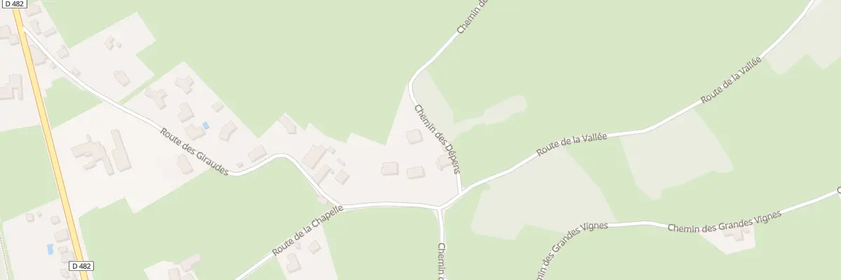 Plan du 71 Che des Depens à Saint-Pierre-la-Noaille
