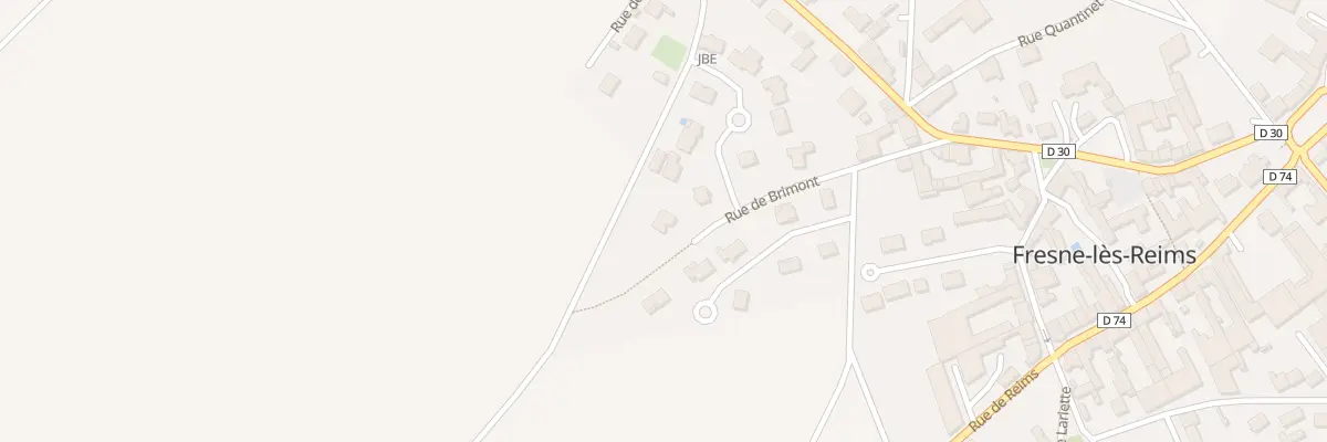 Plan du 4 Rue de Brimont à Bourgogne-Fresne