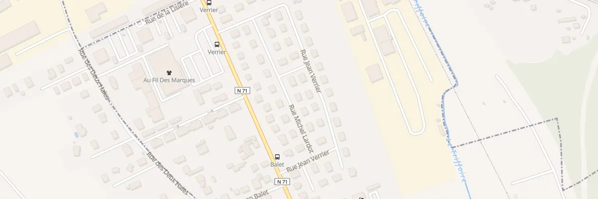 Plan du 11 Rue Michel Lardot à Bréviandes