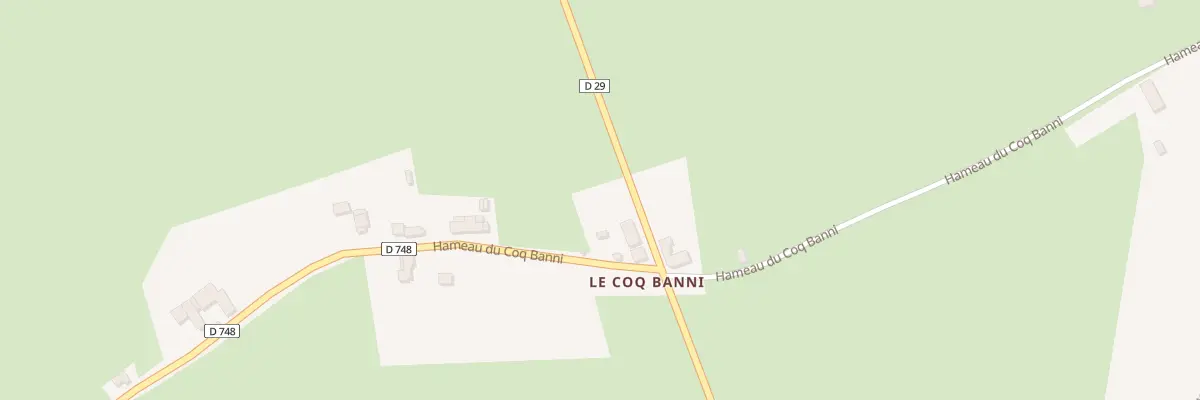 Plan du 11 Ham du Coq Banni à Jeantes