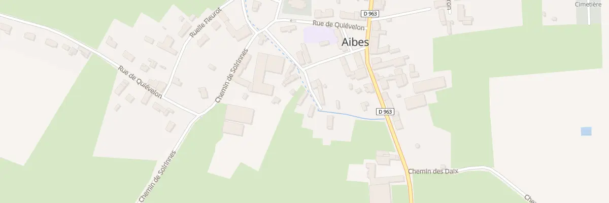 Plan du 11 Rue de la Fontaine à Aibes