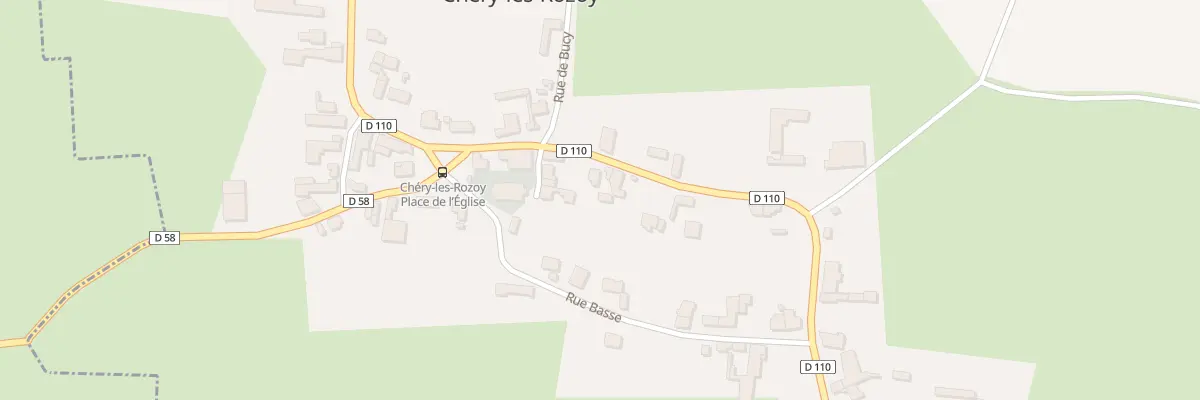 Plan du 3 Rue de Rozoy sur Serre à Chéry-lès-Rozoy