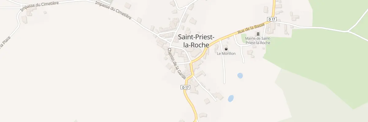 Plan du 48 Rue de l’Église à Saint-Priest-la-Roche
