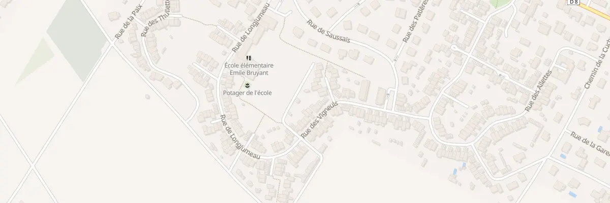 Plan du 72 Rue des Vigneuls à Taissy