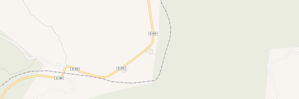 Plan du 5116 La Blachere à Malbosc