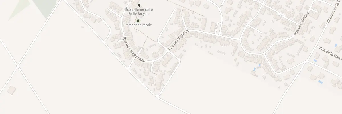 Plan du 70 Rue de Longjumeau à Taissy