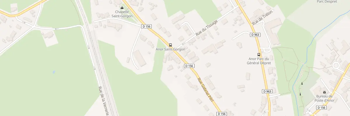 Plan du 35 Rue Gabriel Péri à Anor