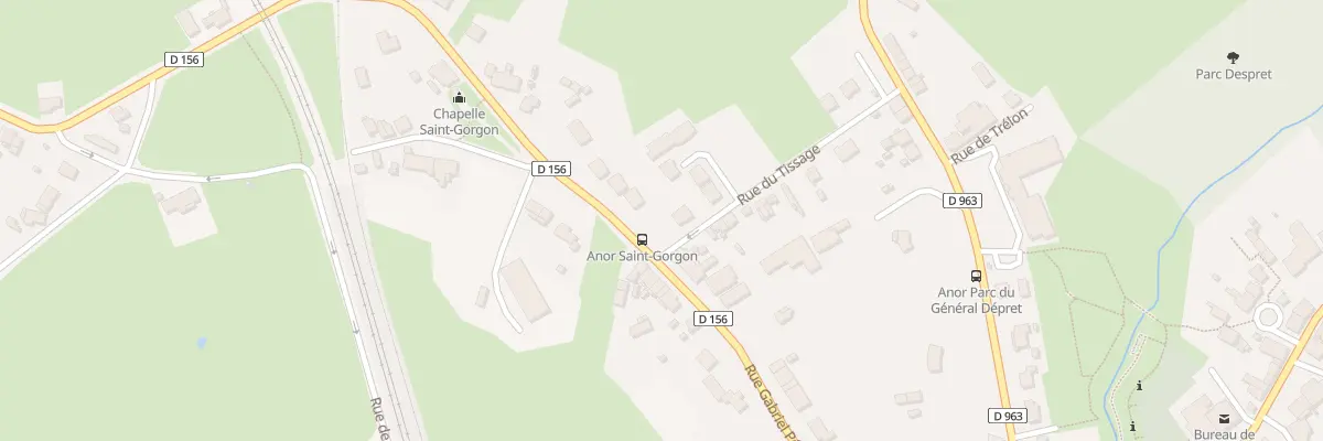 Plan du 5209 Rue Gabriel Péri à Anor