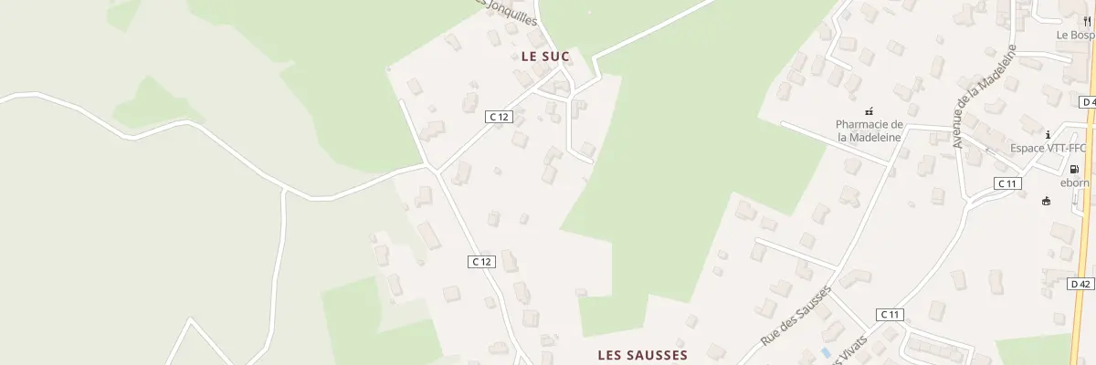 Plan du 3 Imp de l’Abreuvoir à Beauzac