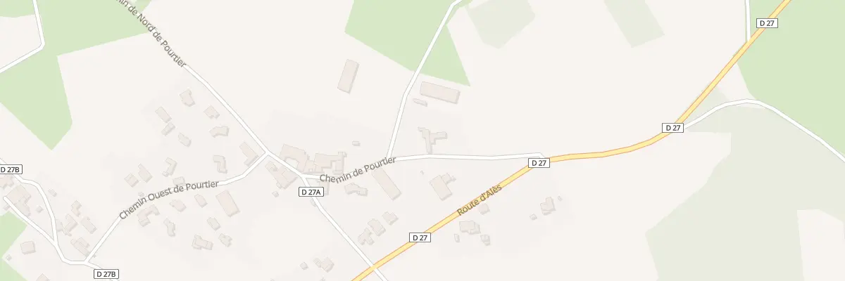 Plan du 136 Che Est de Pourtier à Saint-Théodorit