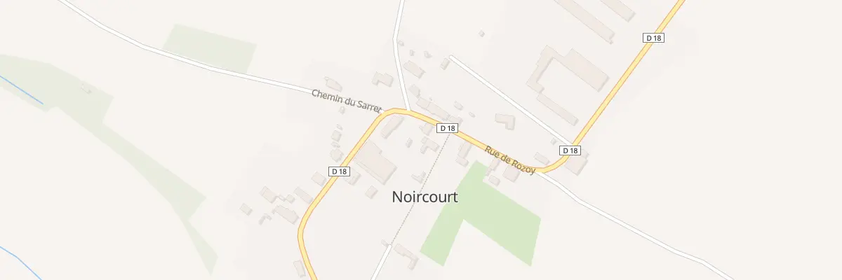 Plan du 22 Rue de Rozoy à Noircourt