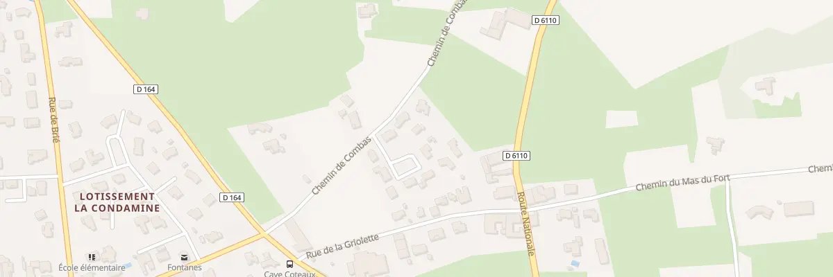 Plan du 7 Sq de la Griolette à Fontanès